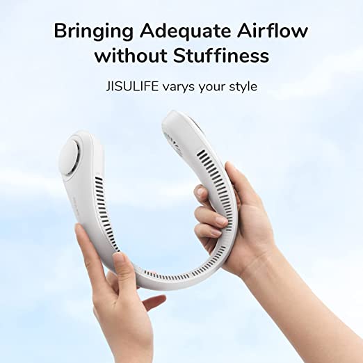 Portable Neck Fan, Hands Free Bladeless Fan