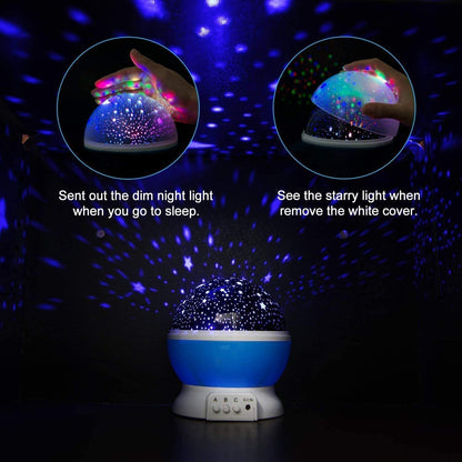 Romantic Sky Star Master Night Light Projector